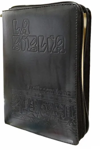 La Biblia Latinoamérica (Cremallera repujada)