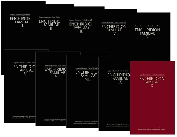 Enchiridion Familiae. Textos del magisterio pontificio y conciliar sobre el matrimonio y la familia (siglos I a XX). 10 volúmenes